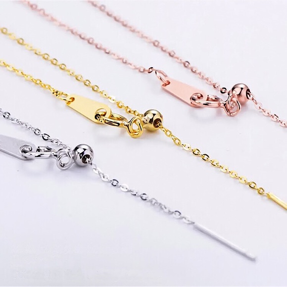 🔵𝟲𝟱%𝗢𝗙𝗙 𝗯𝘂𝗻𝗱𝗹𝗲𝘀 𝟯+🔵 NEW Thin Cable Chain Stainless Steel Anklet - Picture 5 of 15